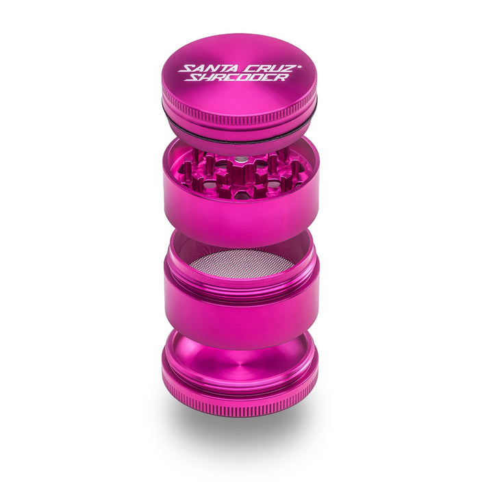 Santa cruz shredder 4 pc medium pink apart