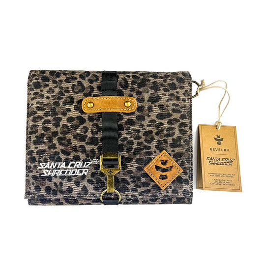 Kit para liar Santa Cruz Revelry con bandeja de cáñamo y molinillo de 2 piezas